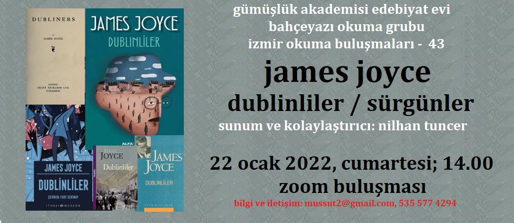 James Joyce - Dublinliler / Srgnler,